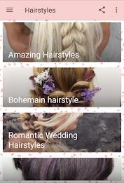 Women Hairstyles Ideas 스크린 샷 1