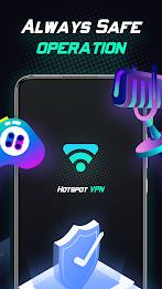 Hotspot VPN : Fast & Security ကိုဖန်သားပြင်4