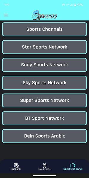 Sportzfy TV screenshot 3