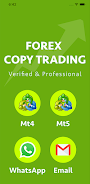 Forex copy trading Forex Auto स्क्रीनशॉट 1