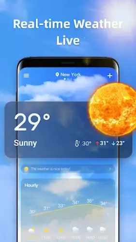 Live Weather: Radar & Forecast ekran görüntüsü 1