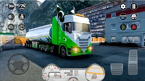 Euro Cargo Truck Simulator Pro captura de pantalla 3