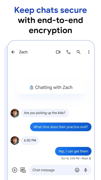 Android Messages Screenshot 2