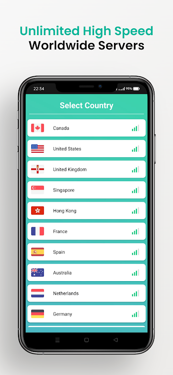 Max Gaming VPN - VPN For Games captura de pantalla 2