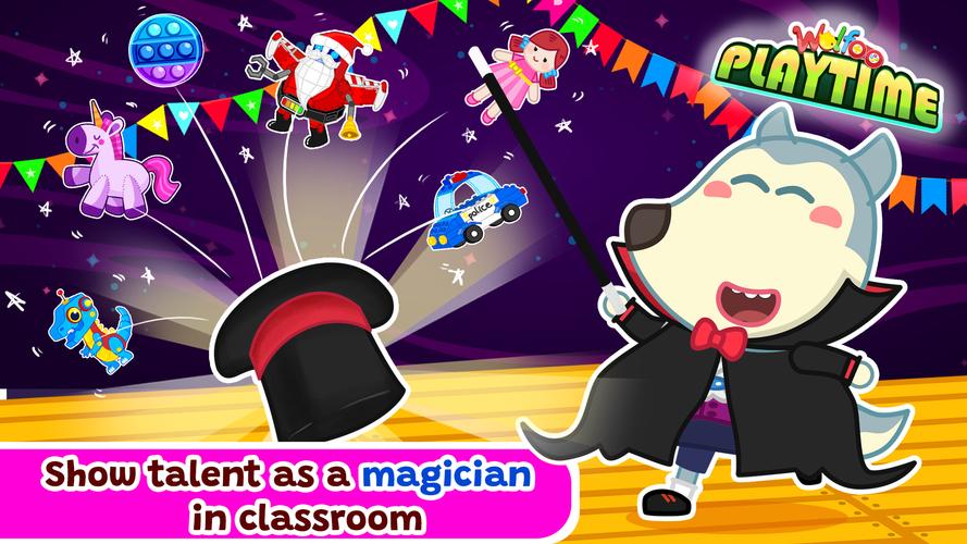 Wolfoo Playtime School Stories Capture d’écran4