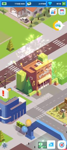 Idle Commercial Street Tycoon 스크린 샷 1