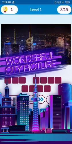 ภาพหน้าจอ Guess the city game 4