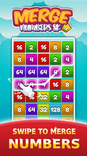 2048 Number Merge Games Puzzle屏幕截圖2