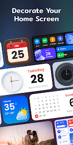 Color Widgets, Theme: iWidgets屏幕截圖1