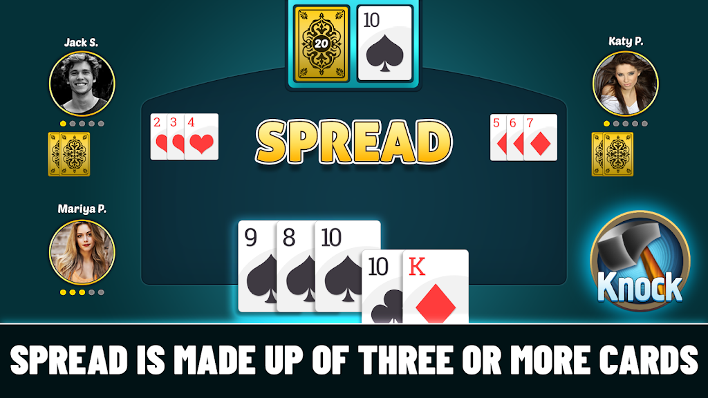 Tonk – Rummy Card Game ekran görüntüsü 2