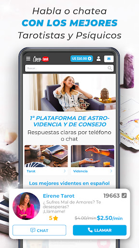 Cocotarot Psychic & Tarot captura de pantalla 1