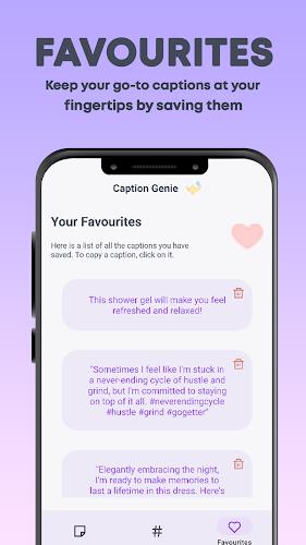 Caption Genie: AI Caption Tool zrzut ekranu 3