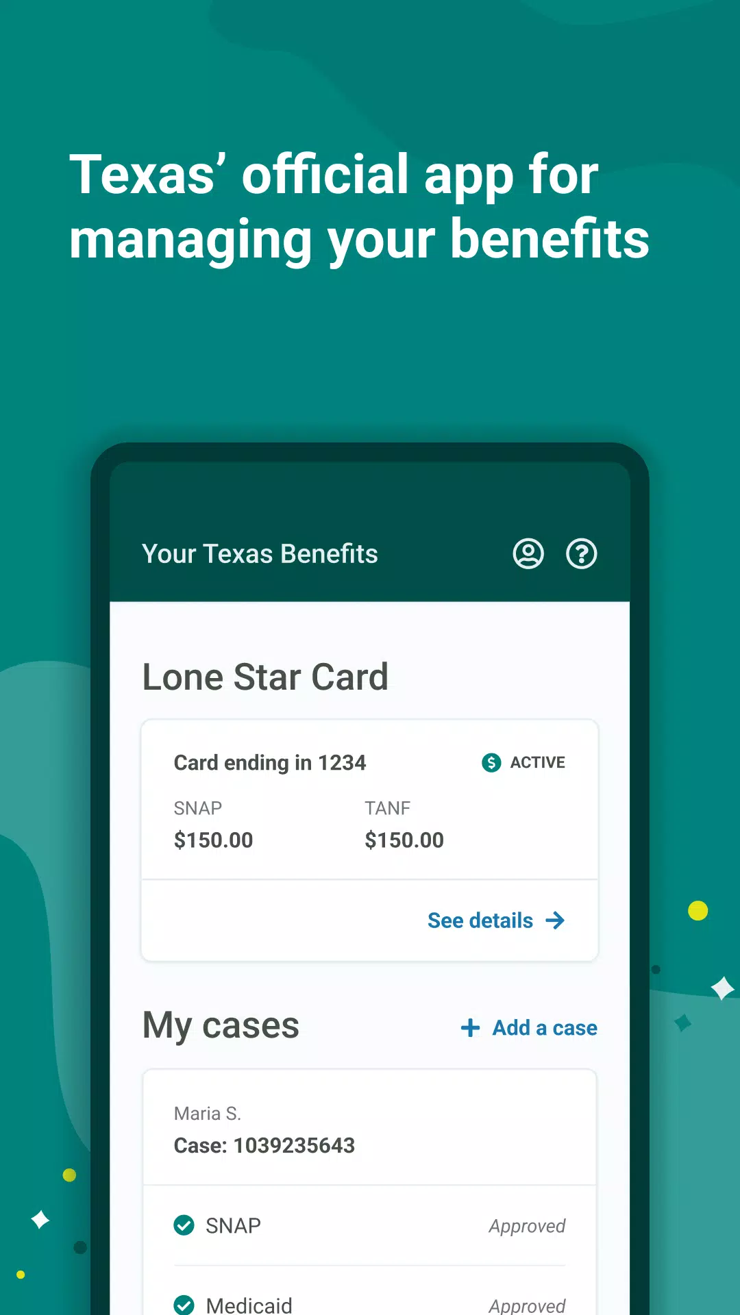 Your Texas Benefits屏幕截圖1