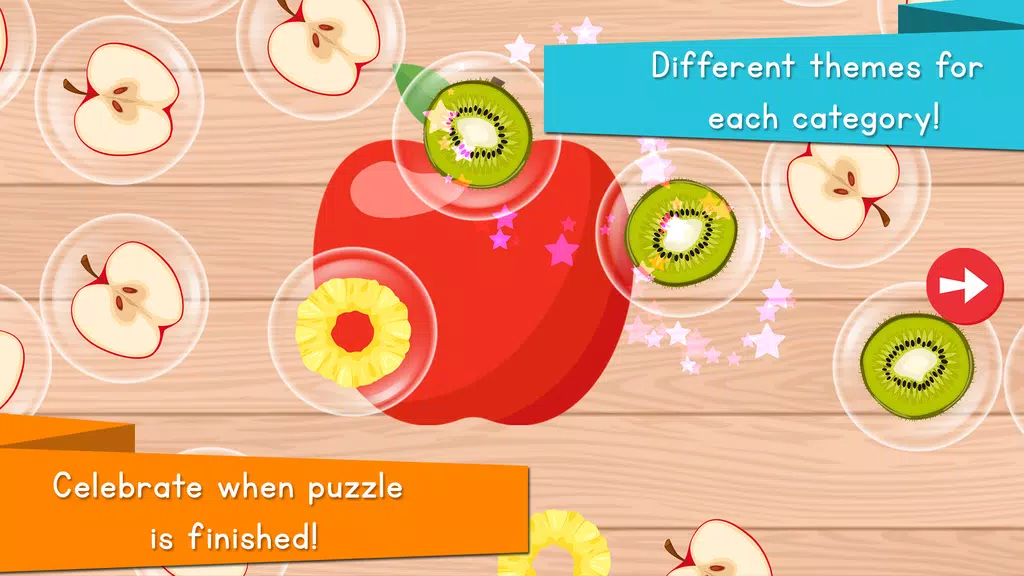 Food Puzzle for Kids屏幕截圖2