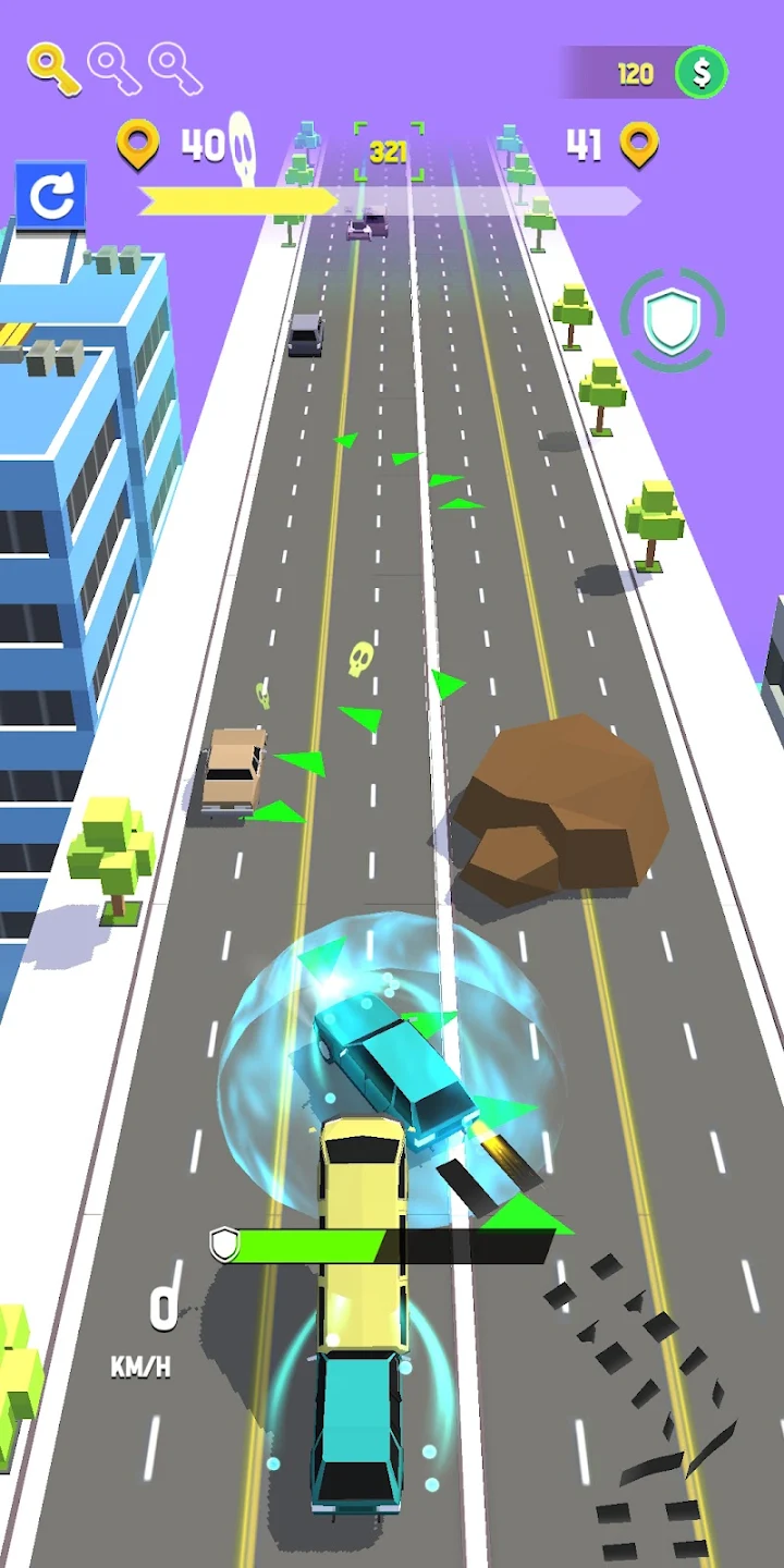 Crazy Driver 3D: Car Traffic应用截图第4张