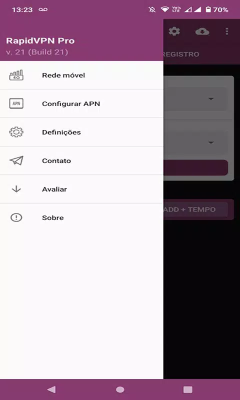 RapidVPN PRO экрана 3