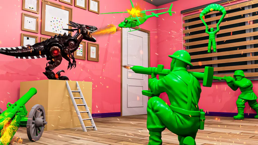 Army Toys War Attack Shooting Screenshot 1