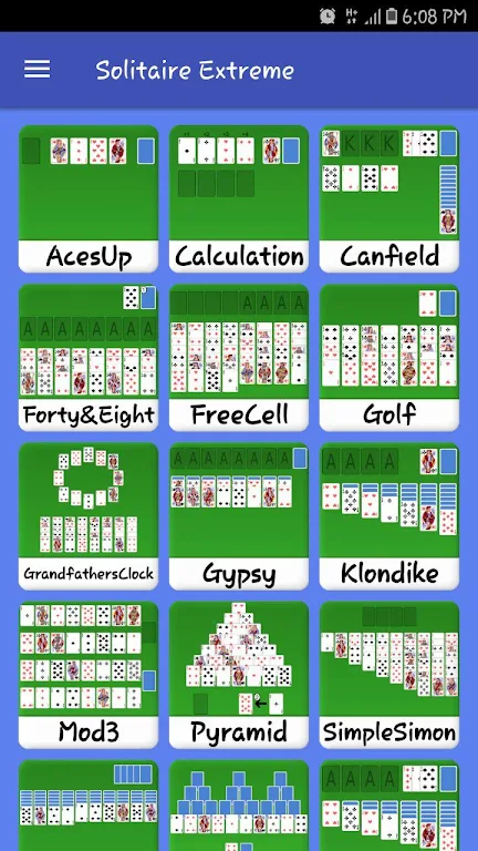 ภาพหน้าจอ Solitaire Extreme by God `n me Puzzle 2