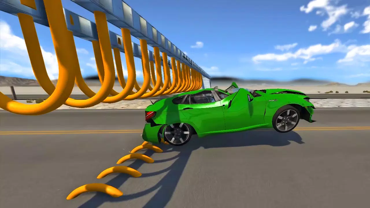 Beam Drive Road Crash 3D Games Capture d’écran4