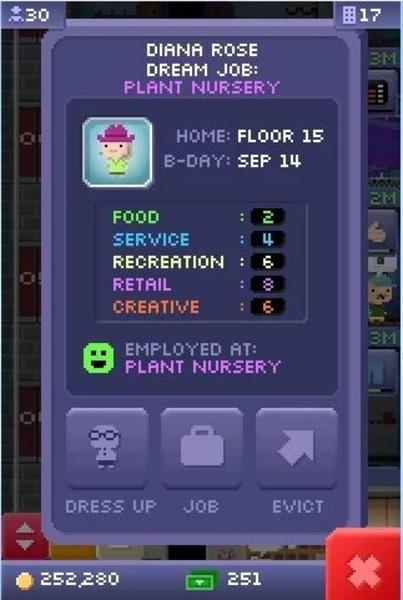 Tiny Tower Mod captura de pantalla 4