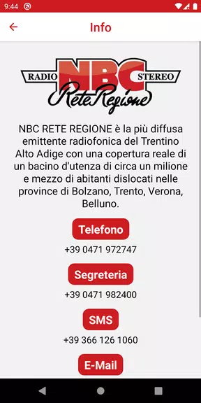 NBC RETE REGIONE экрана 3