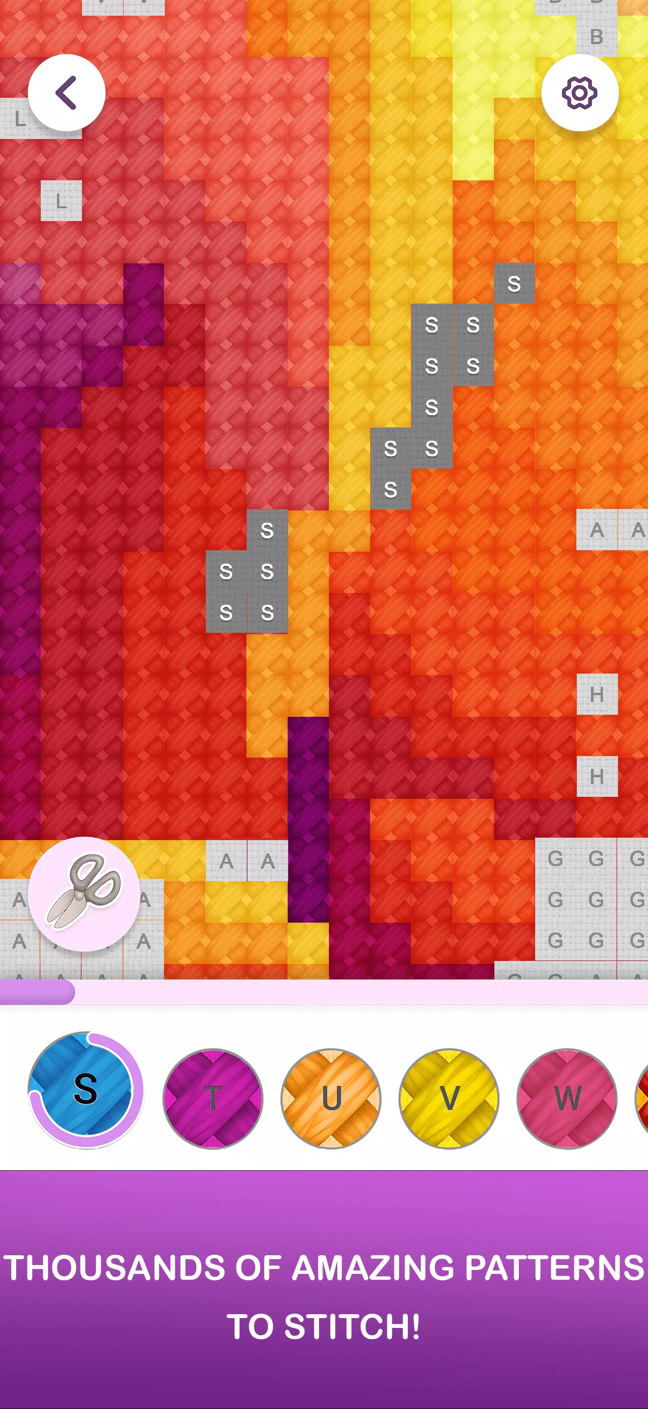 Cross Stitch: Relax & Color Screenshot 2