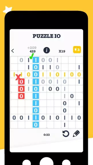 Puzzle IO Binairo Sudoku ảnh chụp màn hình 2