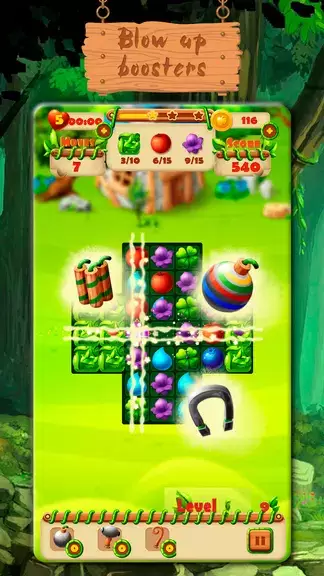 Fairy Forest - match 3 games 스크린샷 3