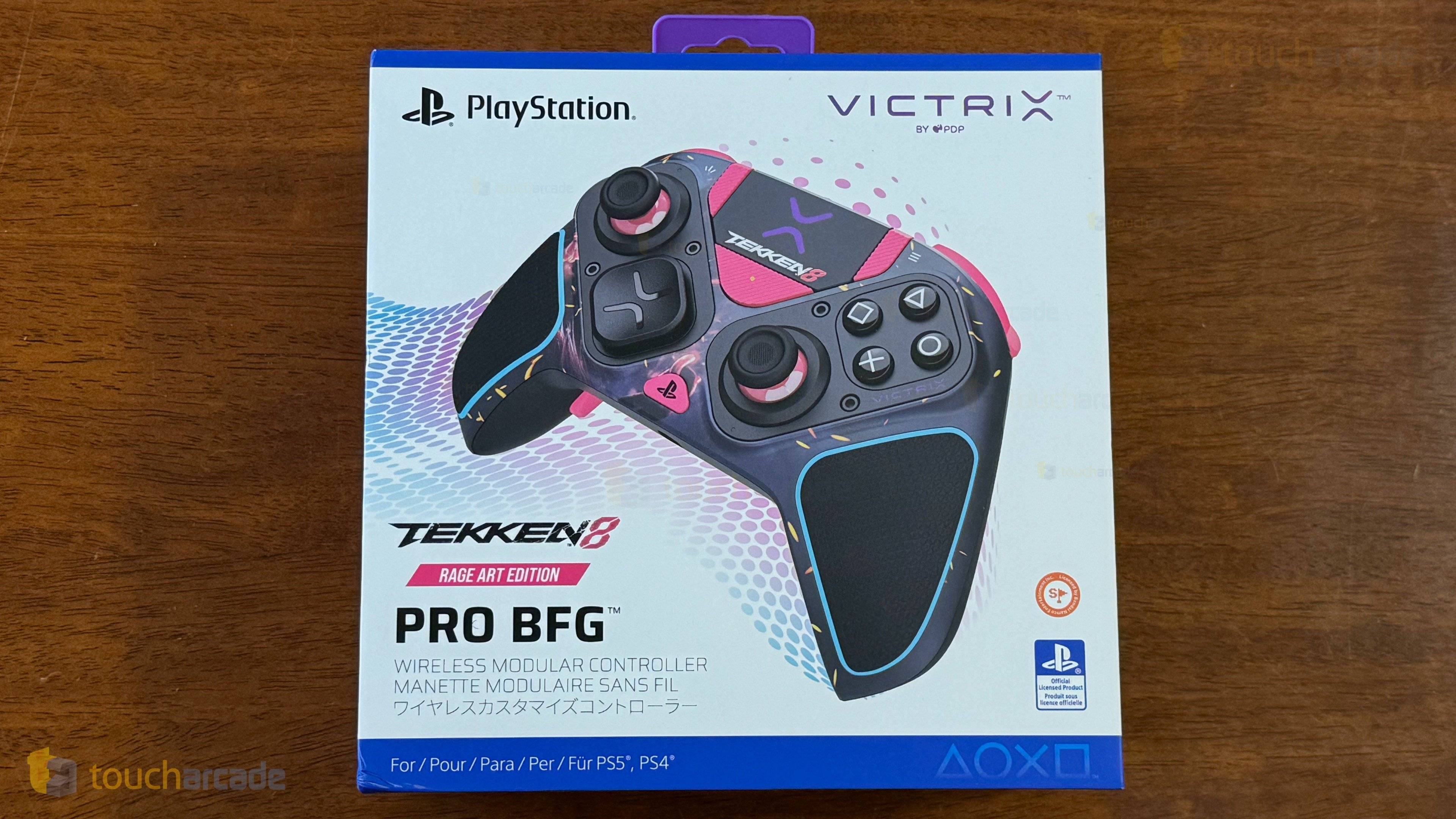 Victrix Pro BFG Tekken 8 Rage Art Edition Battery Indicator