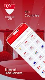 Singapore VPN Get Singapore IP captura de pantalla 3