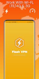 Flash VPN Unlimited Fast Proxy 스크린샷 3