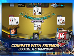 Blackjack - World Tournament স্ক্রিনশট 3