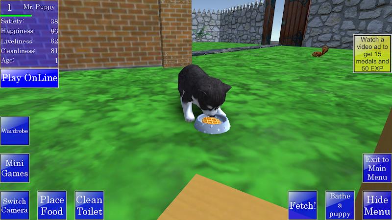 Cute Pocket Puppy 3D স্ক্রিনশট 1