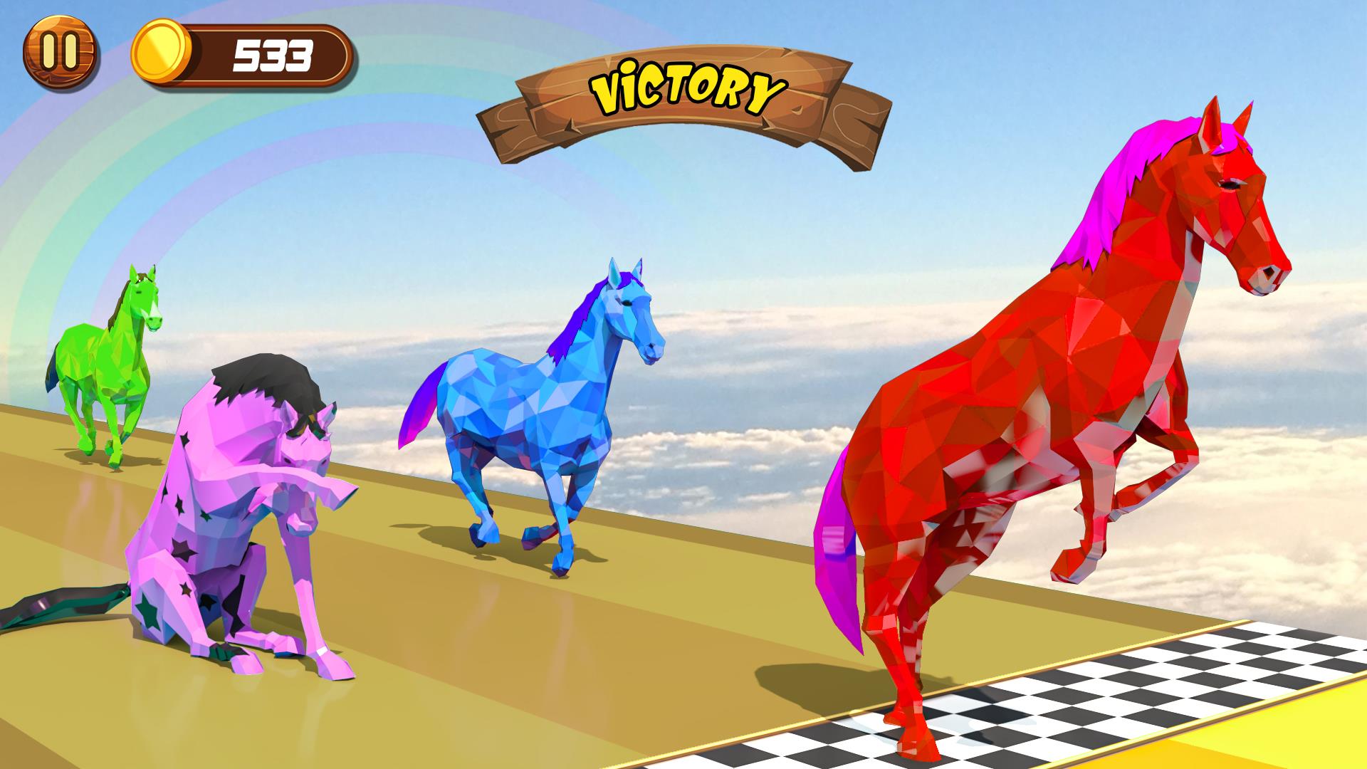 ภาพหน้าจอ Horse Dash: Fun Runner 2023 3