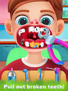 Dentist Doctor Hospital Games ekran görüntüsü 1