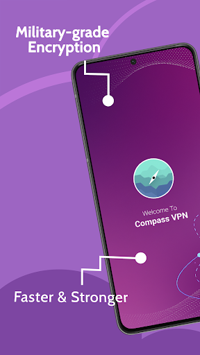 Screenshot CompassVPN: Fast Unlimited VPN 1