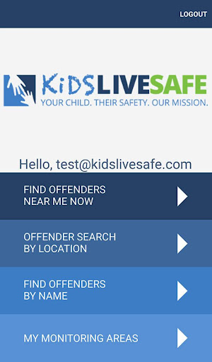 Kids Live Safe ảnh chụp màn hình 1