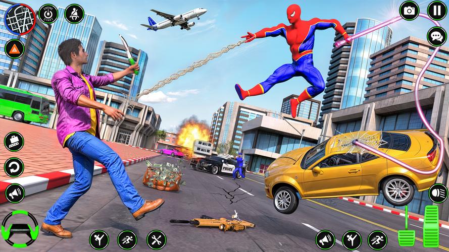 Spider Rope Hero屏幕截圖3