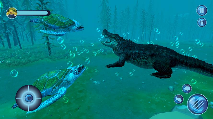 Ocean turtle tortoise Sea Game屏幕截圖4