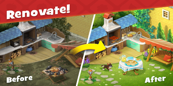 Gardenscapes ảnh chụp màn hình 1