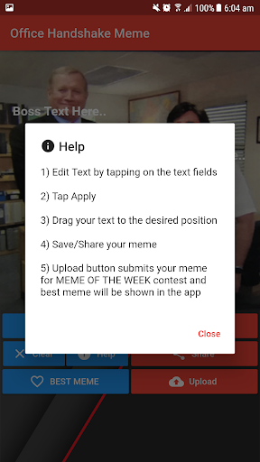 Office Handshake Meme Creator ကိုဖန်သားပြင်3