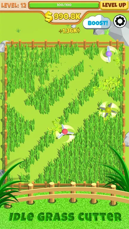 Screenshot Idle Grass Cutter Mod 2
