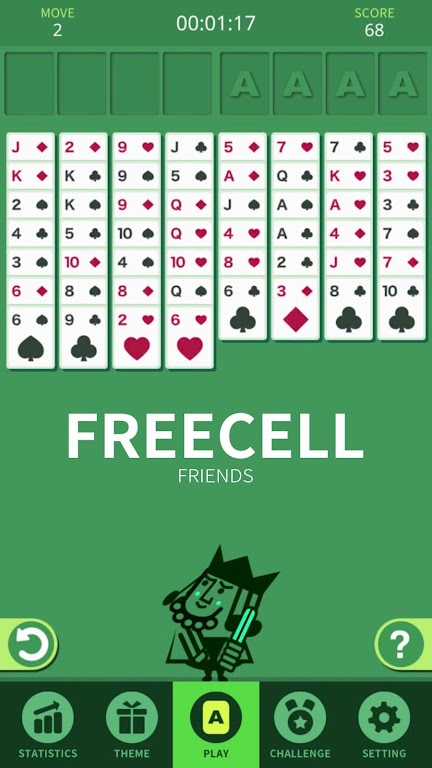 Screenshot FreeCell Friends 1