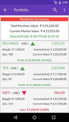 NSE BSE Indian Stock Quotes - Live Market Prices Screenshot 2