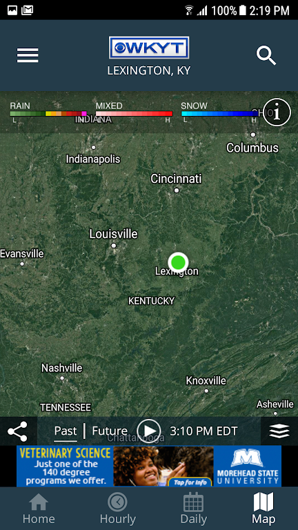 Screenshot WKYT Weather 2