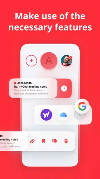 Screenshot myMail: para Gmail e Hotmail 3