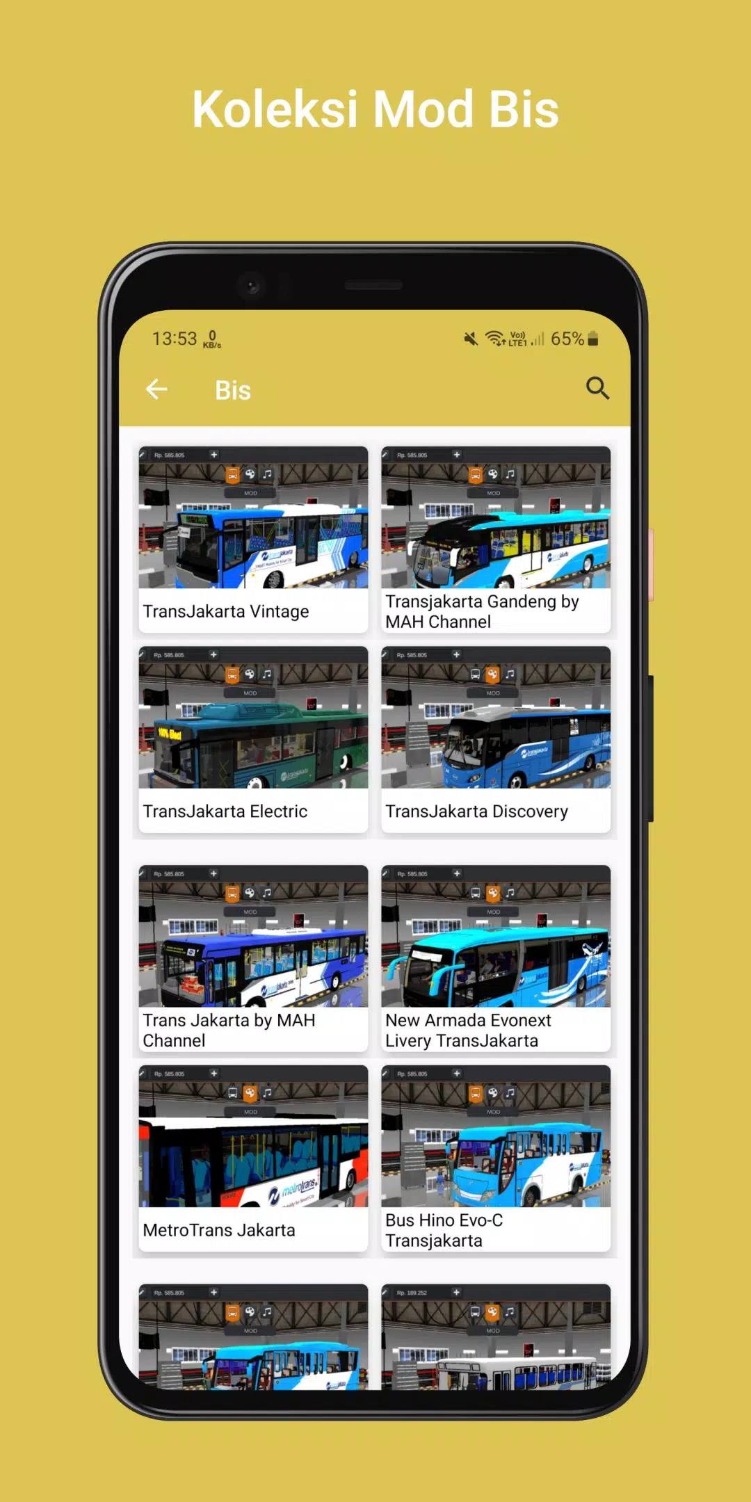 MOD Bus Simulator Indonesia应用截图第2张