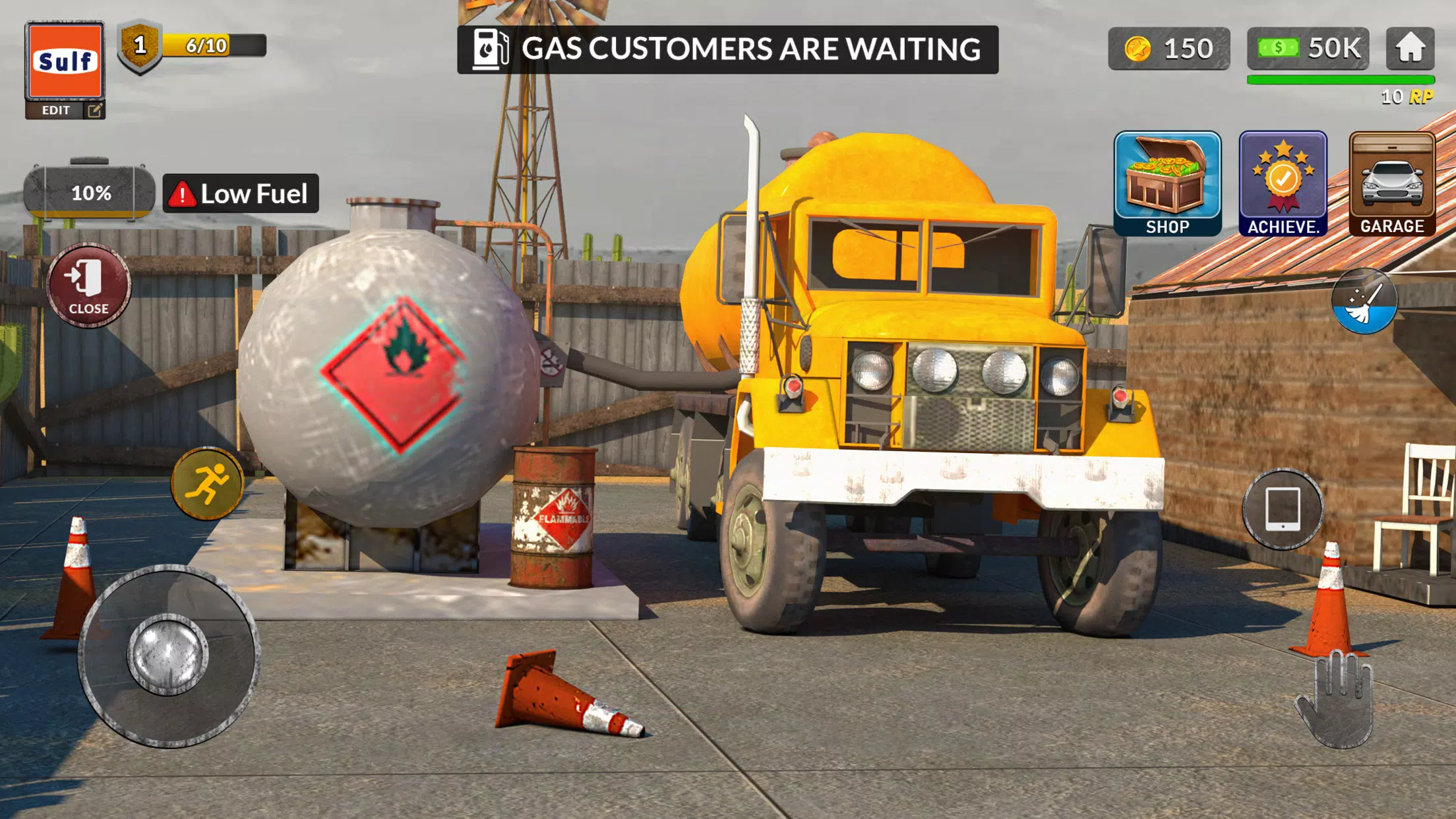 Gas Filling Junkyard Simulator ကိုဖန်သားပြင်2