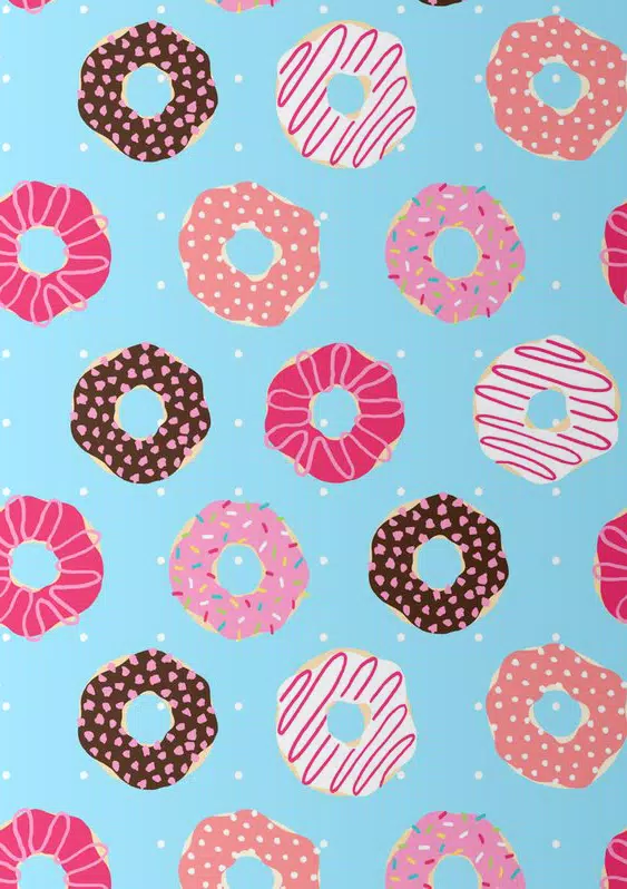 Cute Donut Wallpaper HD 4K Скриншот 4