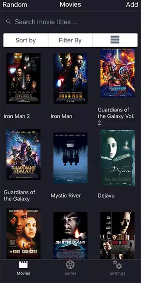 Movie Catalog экрана 1